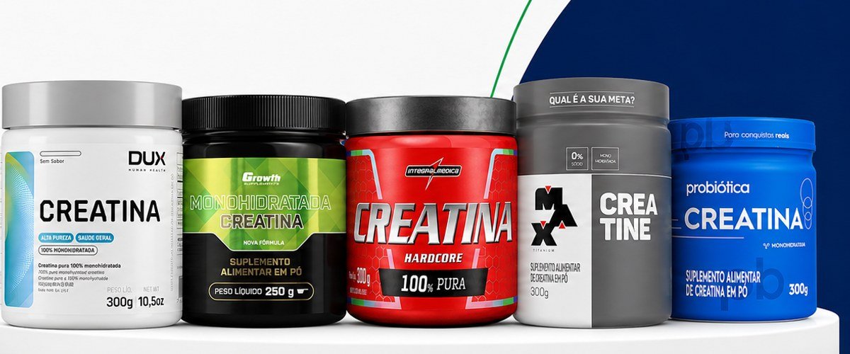 Melhores creatinas do Mercado Livre comparadas